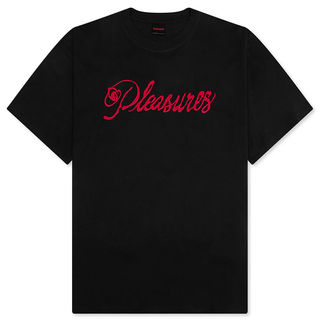Scrawl T Shirt Black