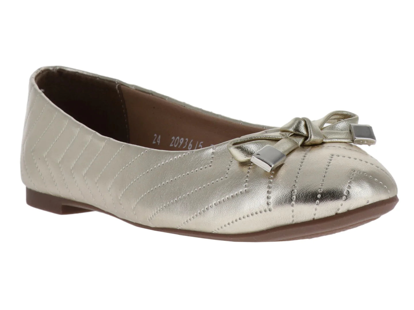 Zapatos Planos Salamandra Oro Inglés para Mujer