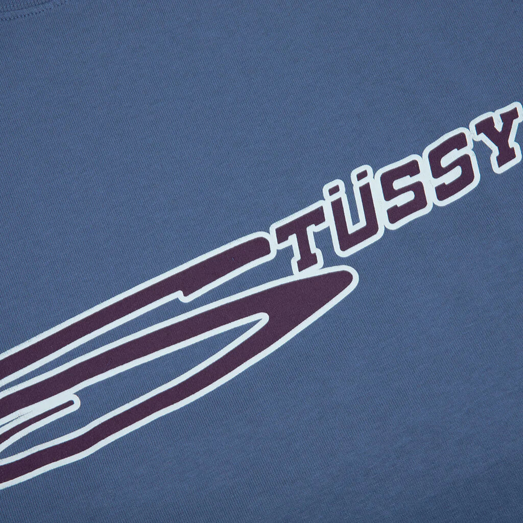 Stretch Pigment Dyed Tee Navy