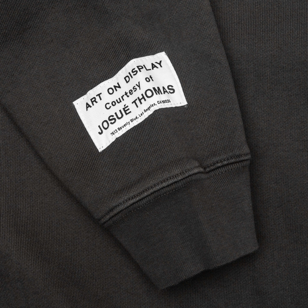 Size Logo Hoodie Black
