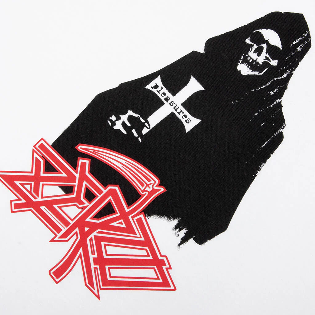 Pleasures x Zero Reaper Ringer White