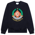 Casa Crest Embroidered Sweatshirt Black