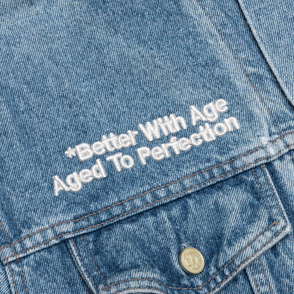 Portrait Denim Jacket Multi