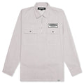Classic Work L S Pullover Shirt Beige