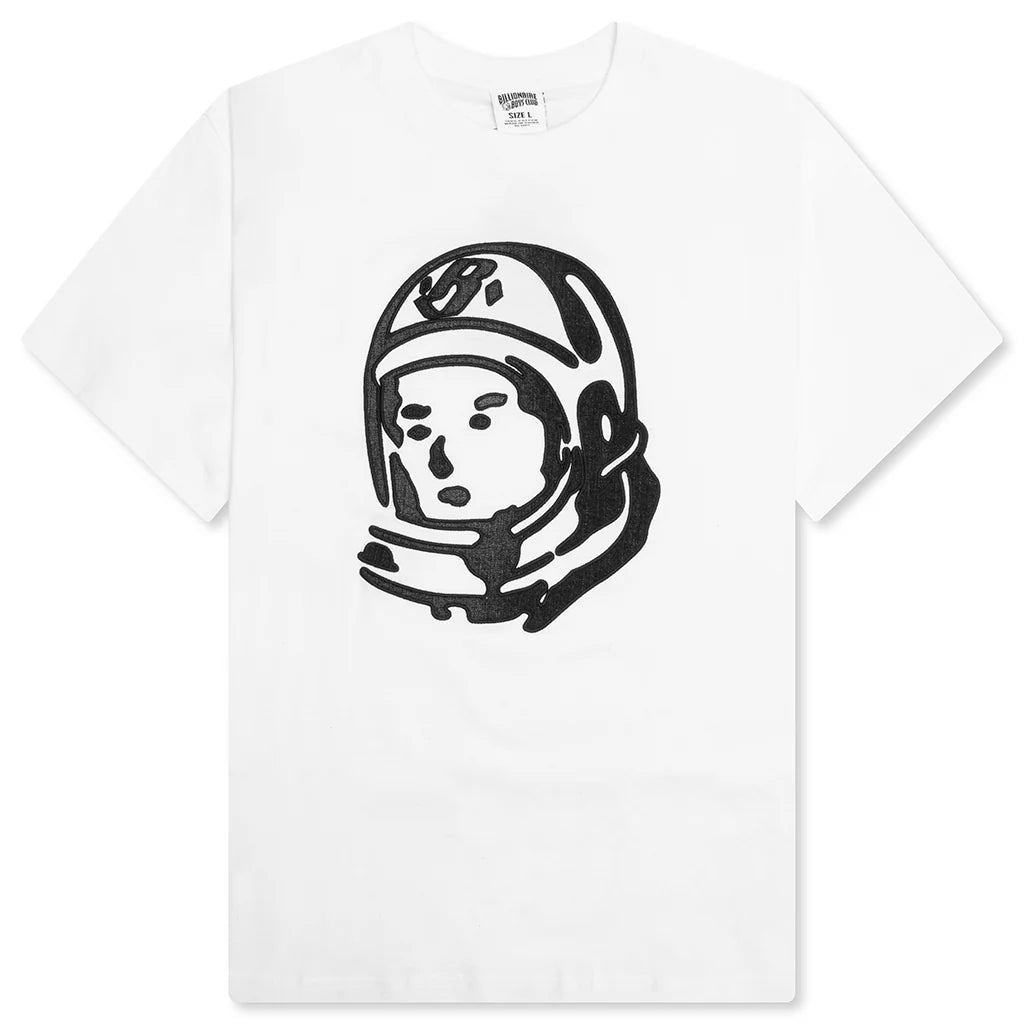 Denim Helmet S S Knit White