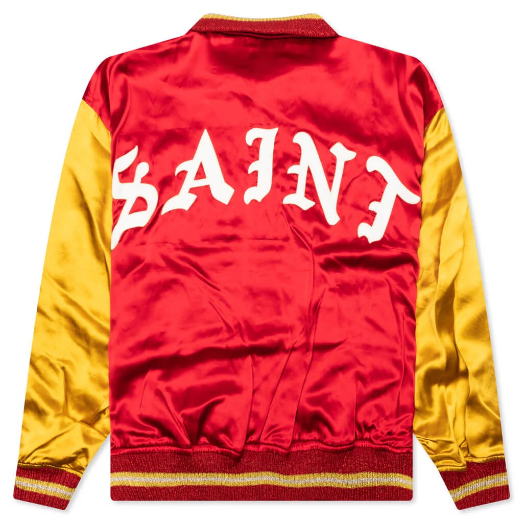 Saint Varsity Jacket Red