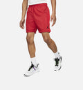 Jumpman Poolside Mens Shorts Red Black