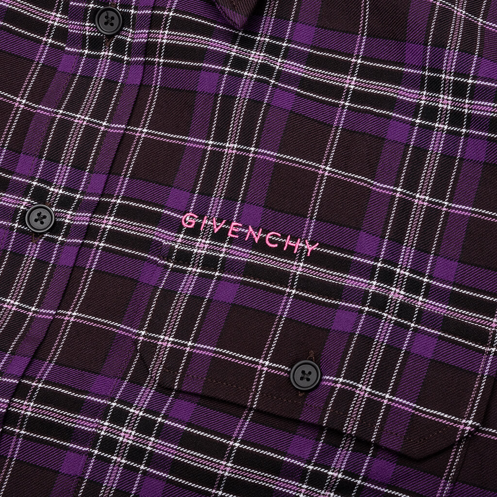 Lumberjack Shirt Dark Purple