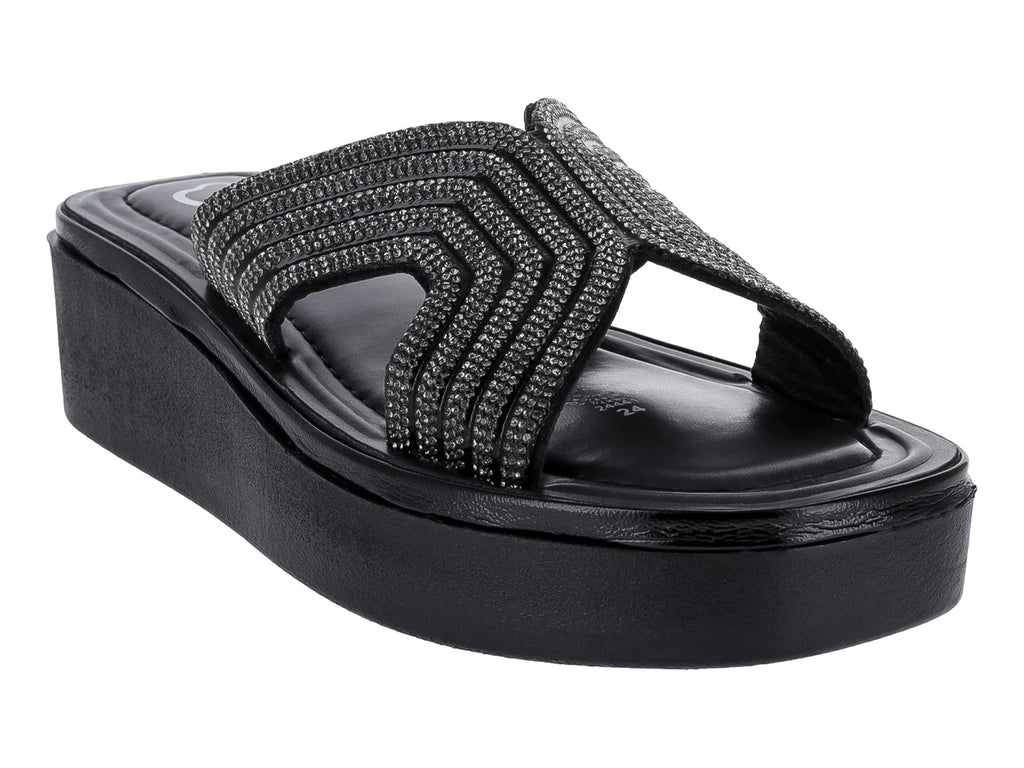 Sandalias de Plataforma Nomadas Negro para Mujer