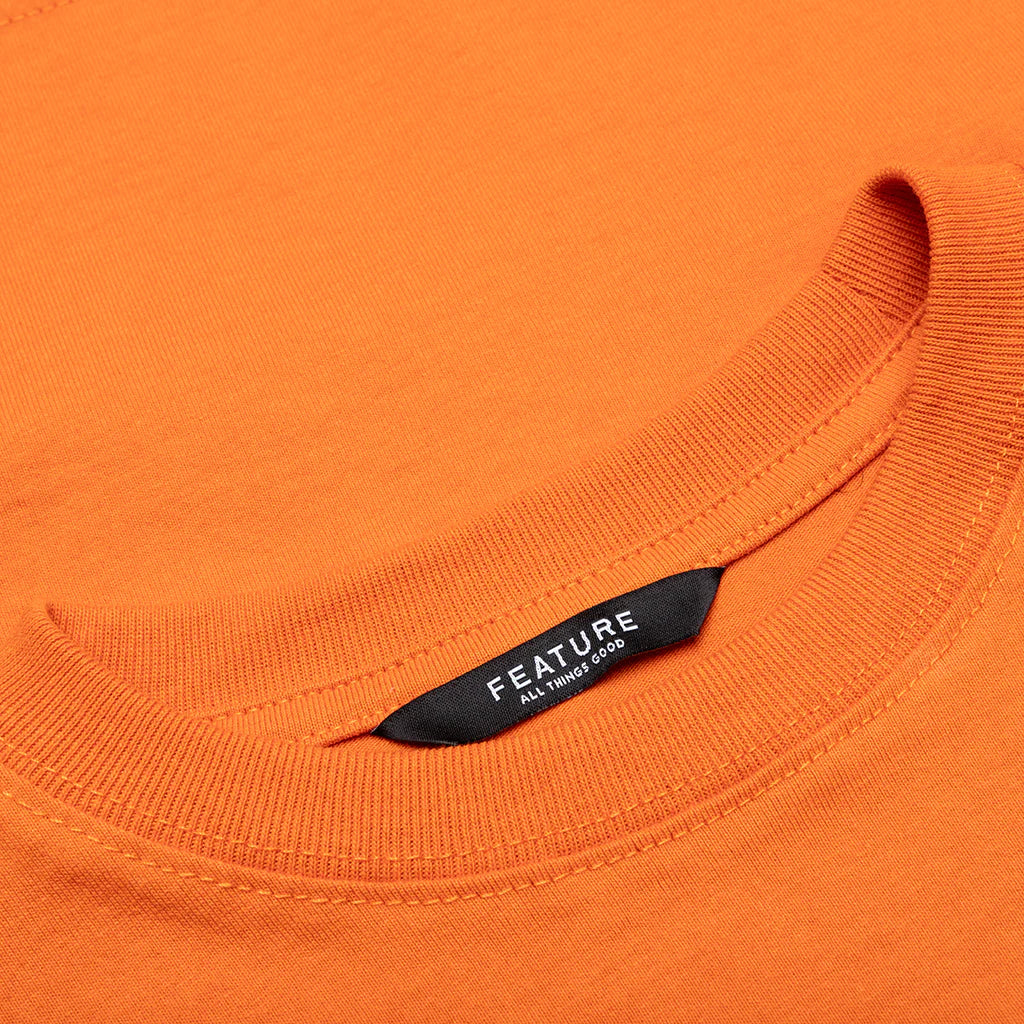Kids Academy L S T Shirt Burnt Orange