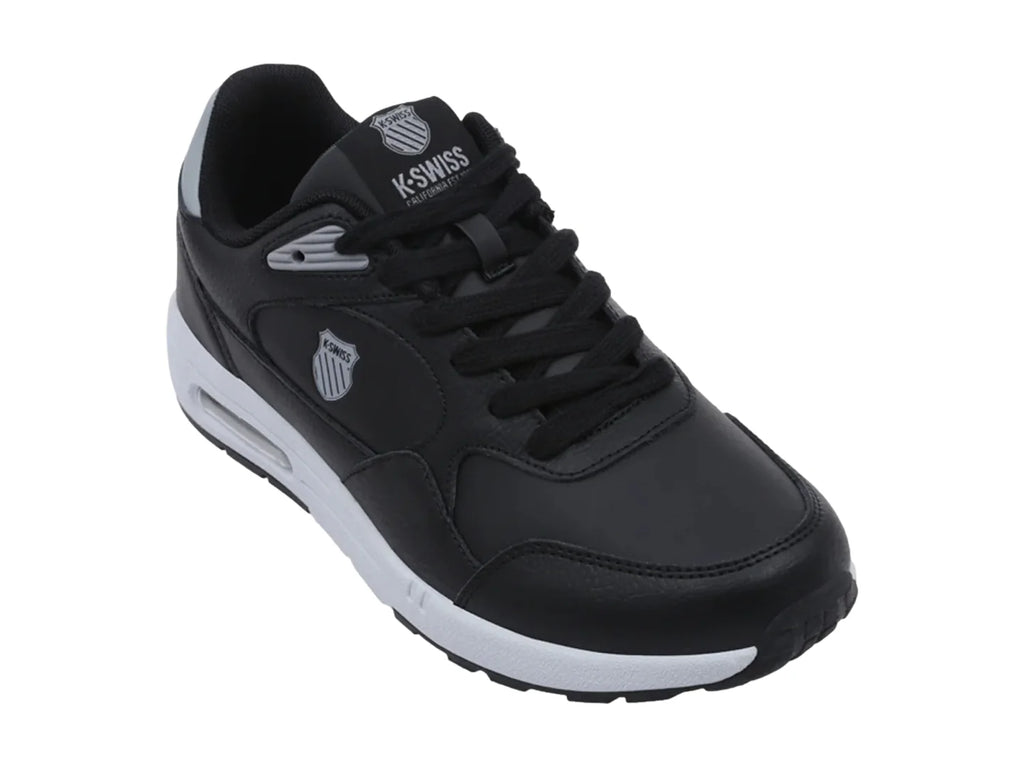 Tenis K Swiss Maxwell Negro y Gris para Hombre
