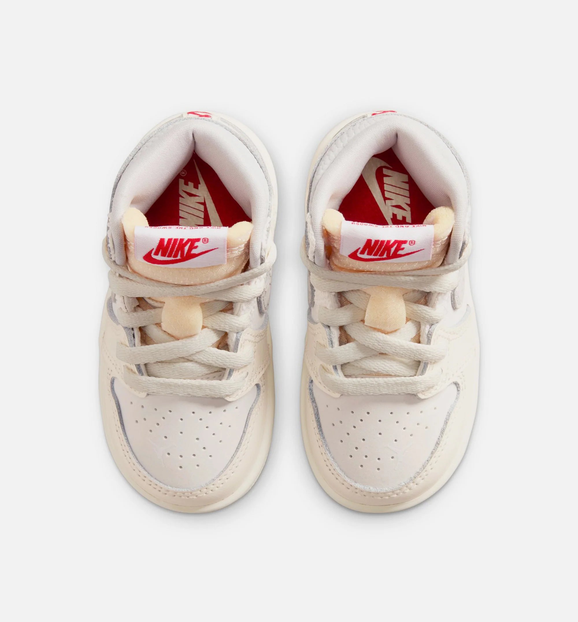 Air Jordan 1 Retro High OG Sail Infant Toddler Lifestyle Shoe Sail University Red Pale Ivory Coconut Milk Phantom