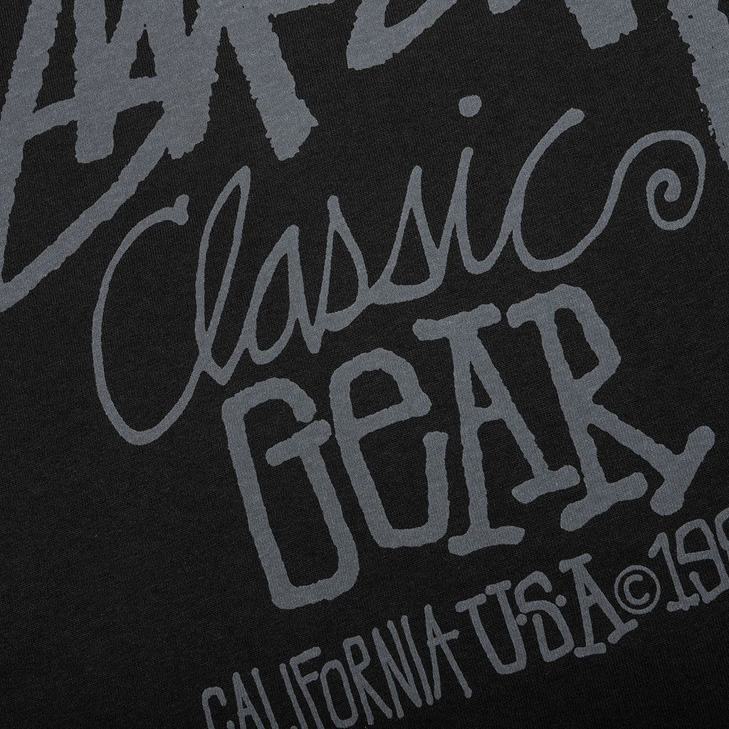 Classic Gear Pigmented Dyed Tee Black