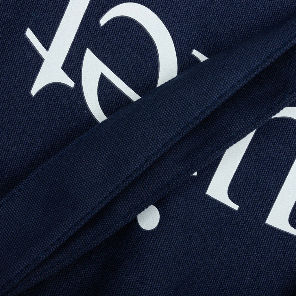 Wordmark Tote Bag Navy