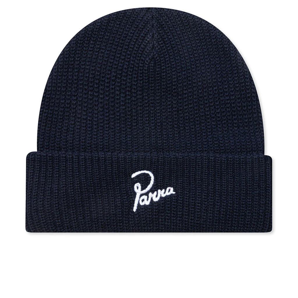 Signature Beanie Navy Blue