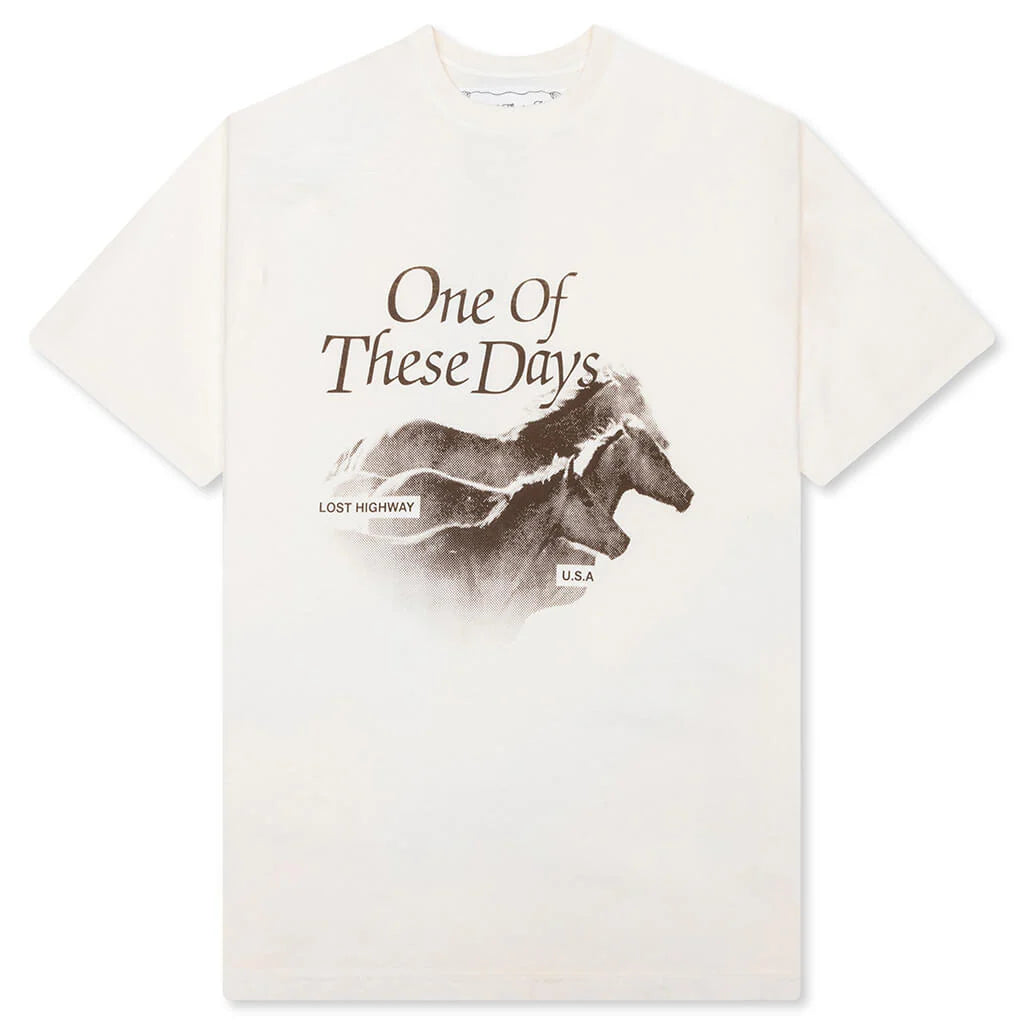 Lost Highway T Shirt Bone