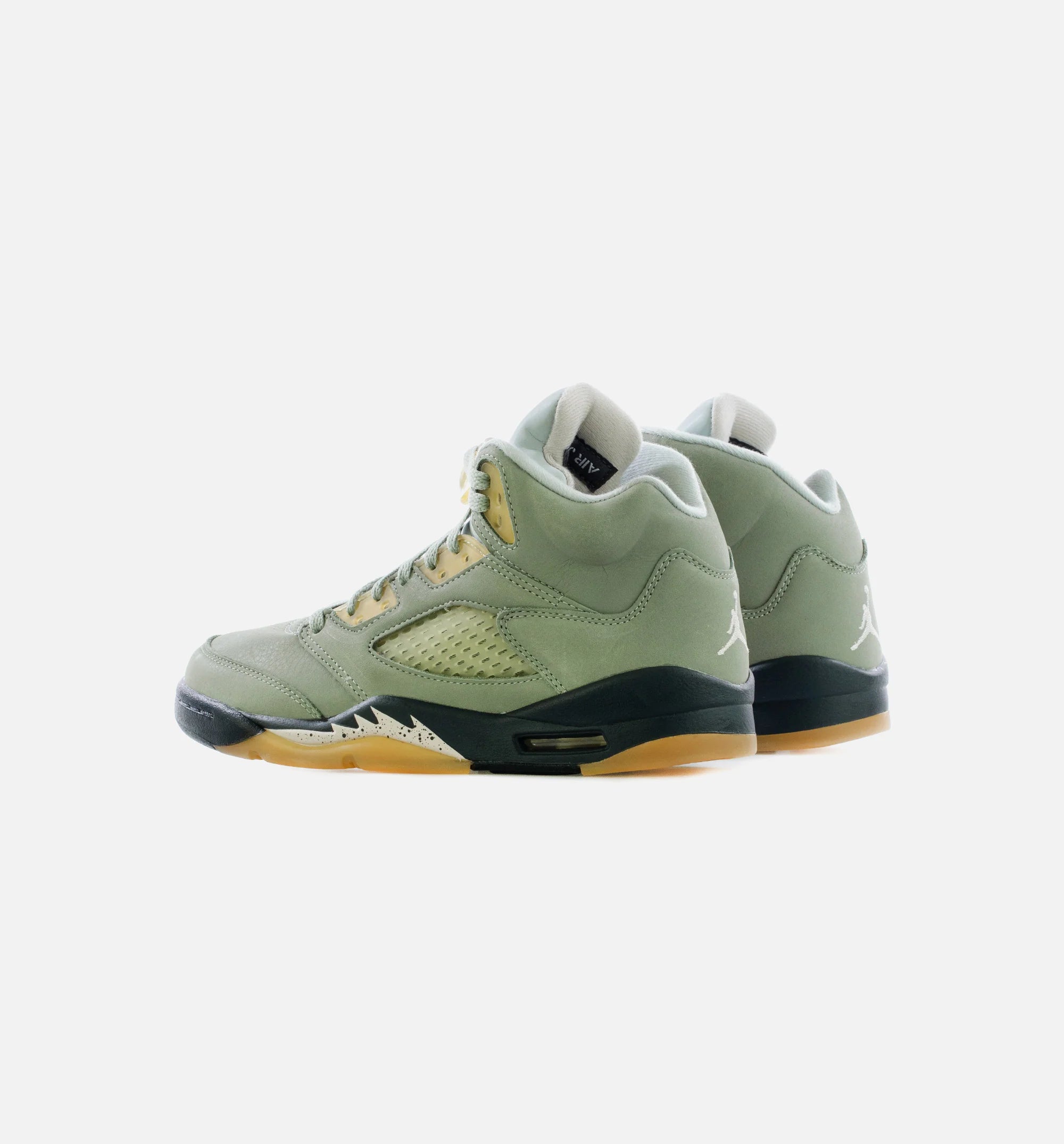 Air Jordan 5 Jade Horizon Grade School Lifestyle Shoe Jade Horizon Light Silver Anthracite Pink Glaze Free Shipping