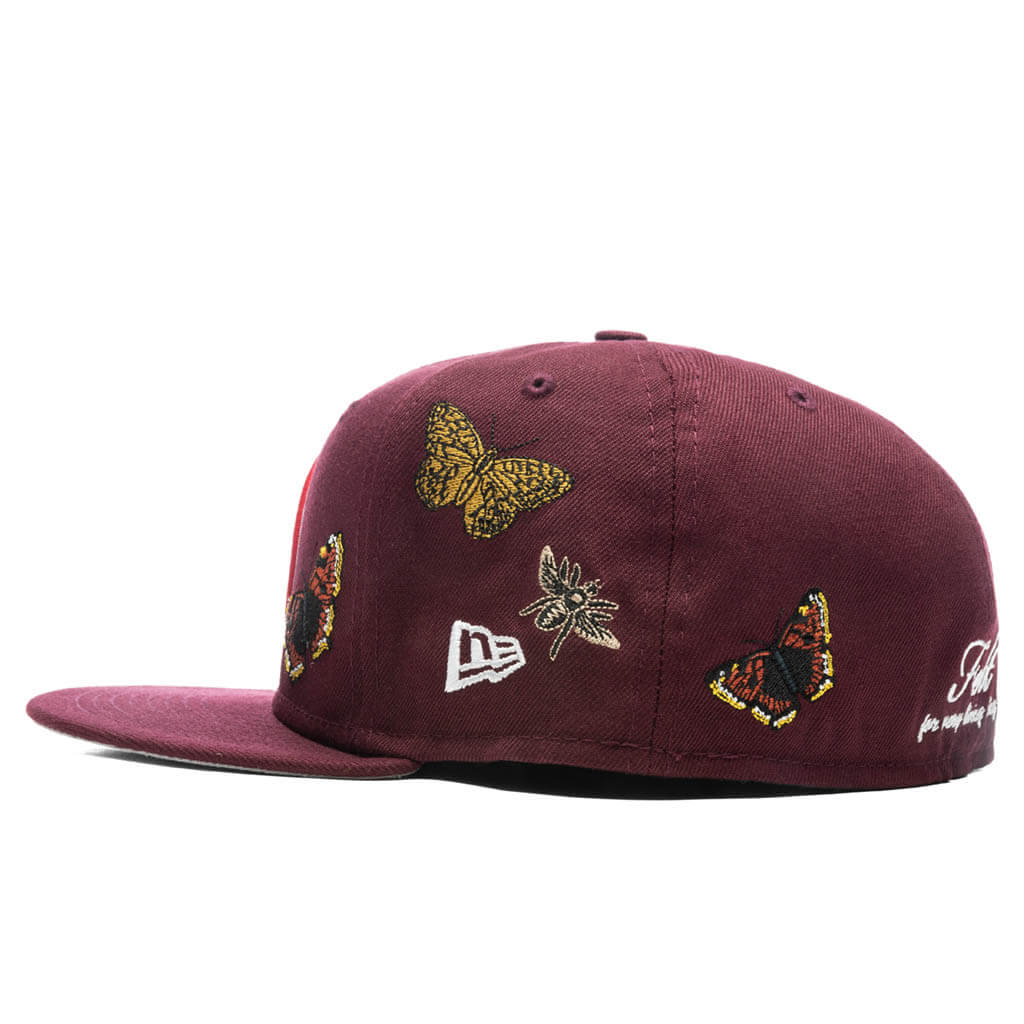New Era x NBA x FELT 59FIFTY Fitted Atlanta Hawks