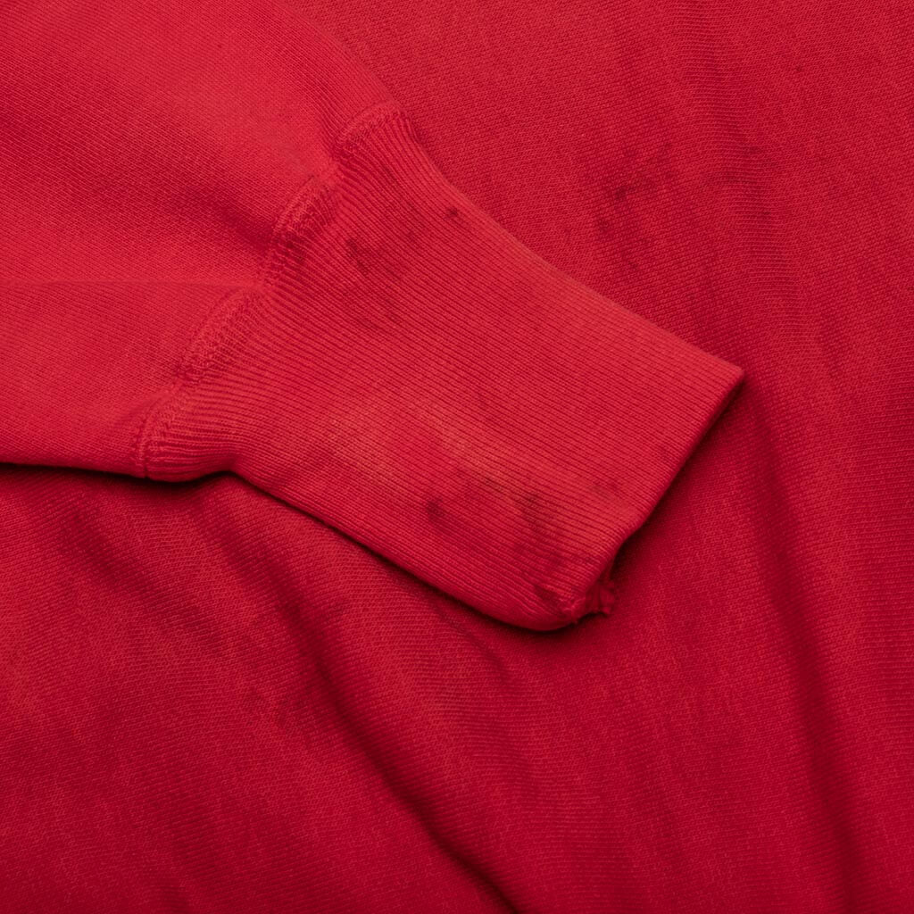 Faith Crew Sweater Red