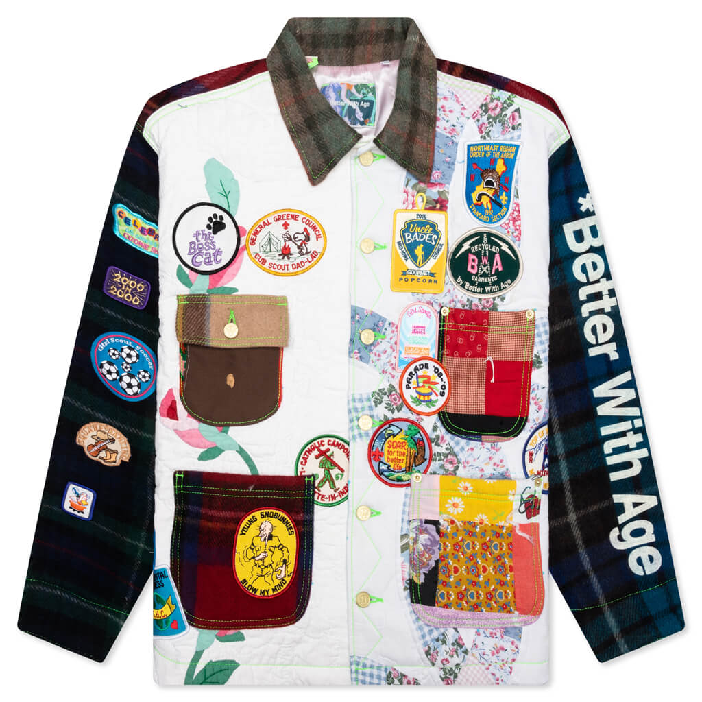 Gentlemens Blanket Jacket Multi
