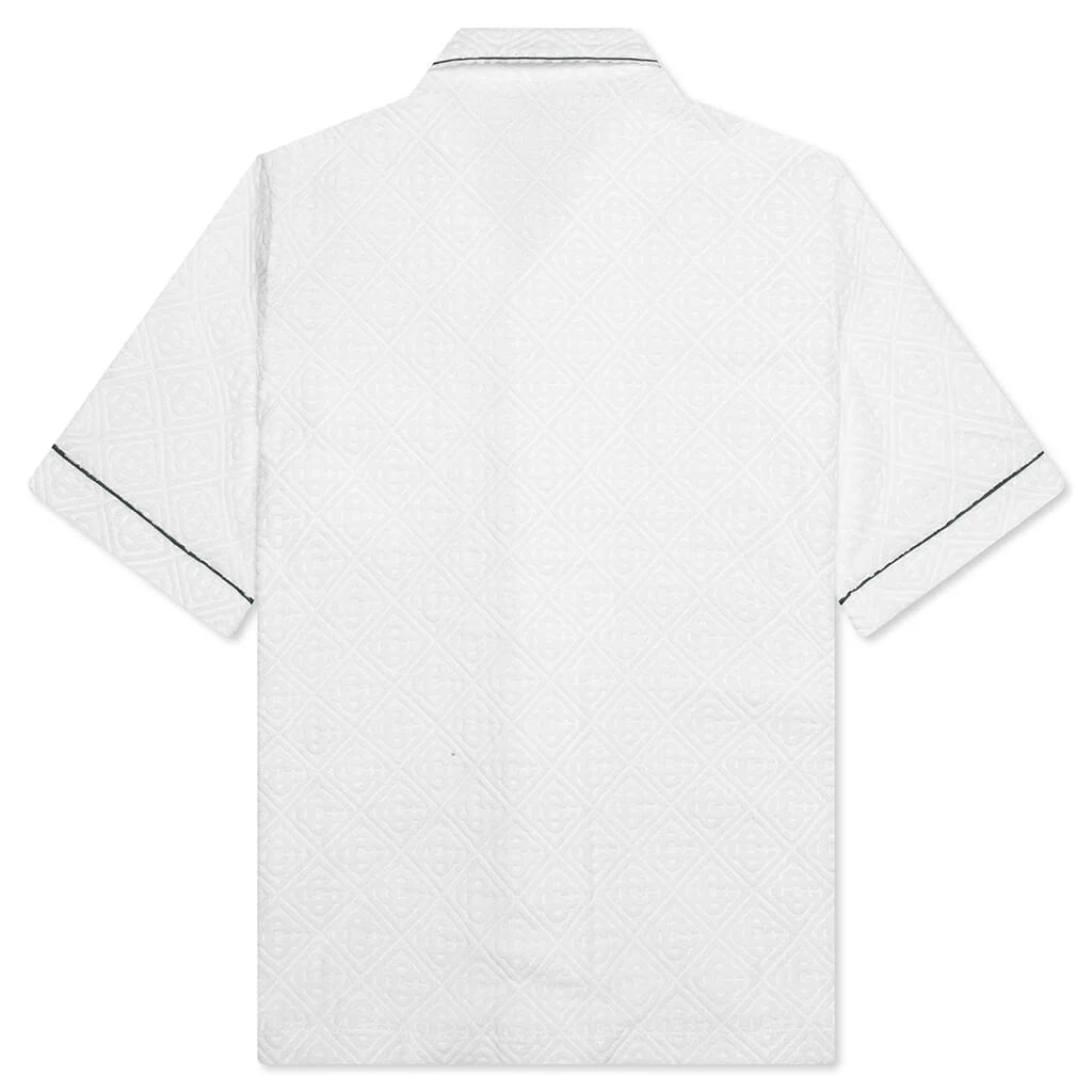 Open Collar Shirt Off White