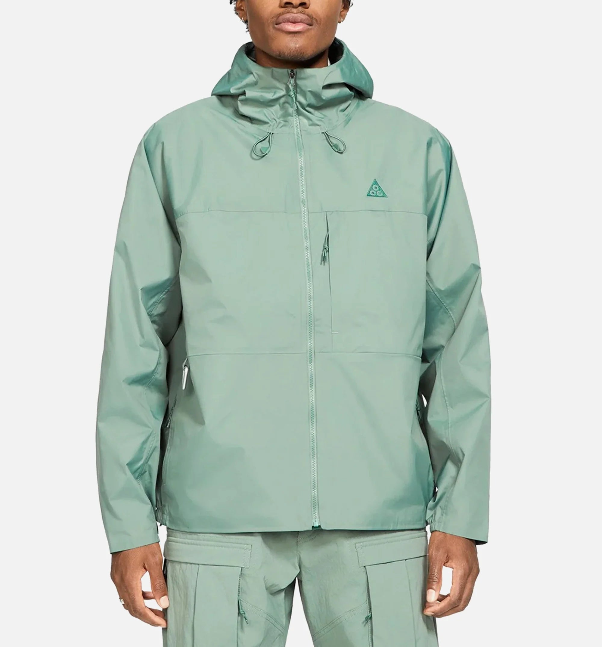NRG ACG Tuff Nugg Running Mens Jacket Green