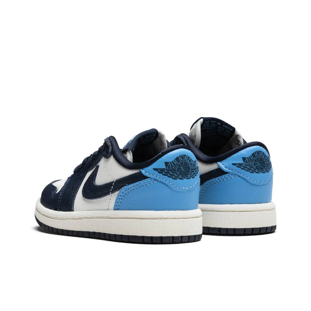 Air Jordan 1 Low OG Obsidian PS Obsidian University Blue Sail