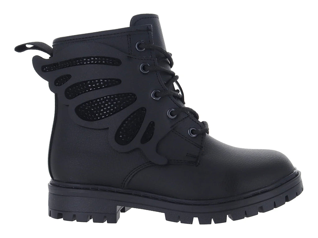 Botas Militares VAVITO Negro para Niña