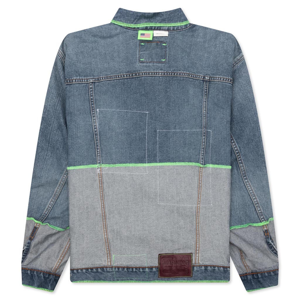 Escapade Reversible Denim Jacket Blue