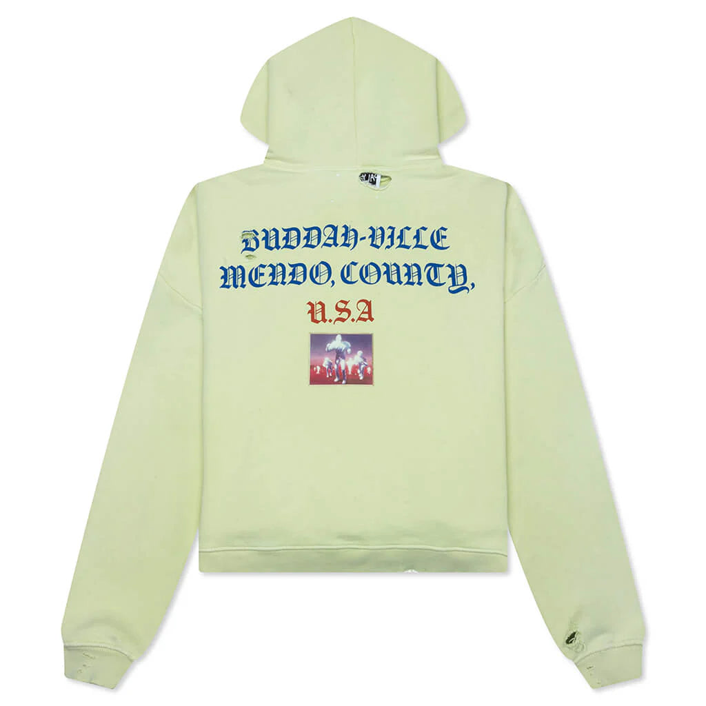 Eternal Return Hooded Sweatshirt Light Green