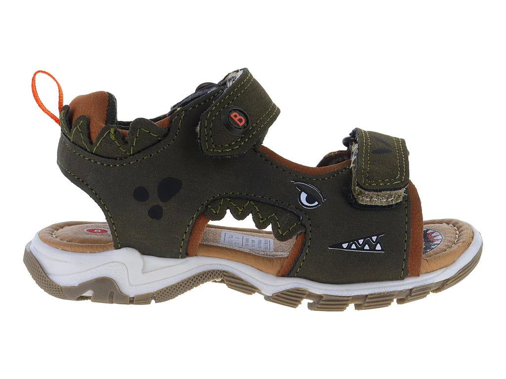 Sandalias Teen Bambino Verde Militar para Niño
