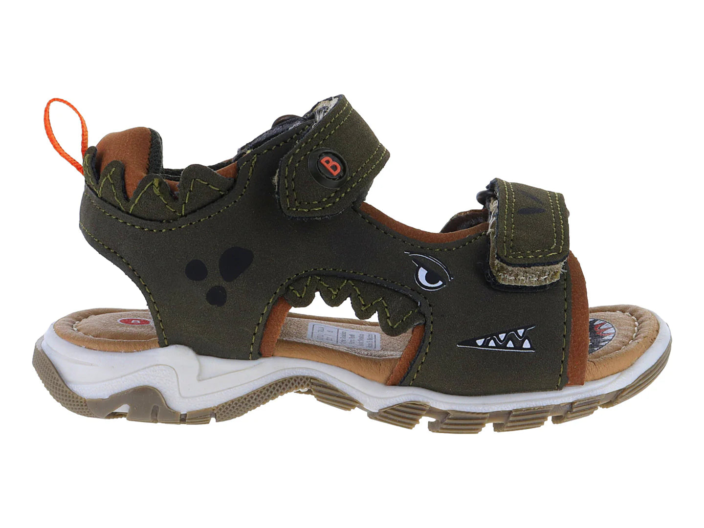Sandalias Teen Bambino Verde Militar para Niño