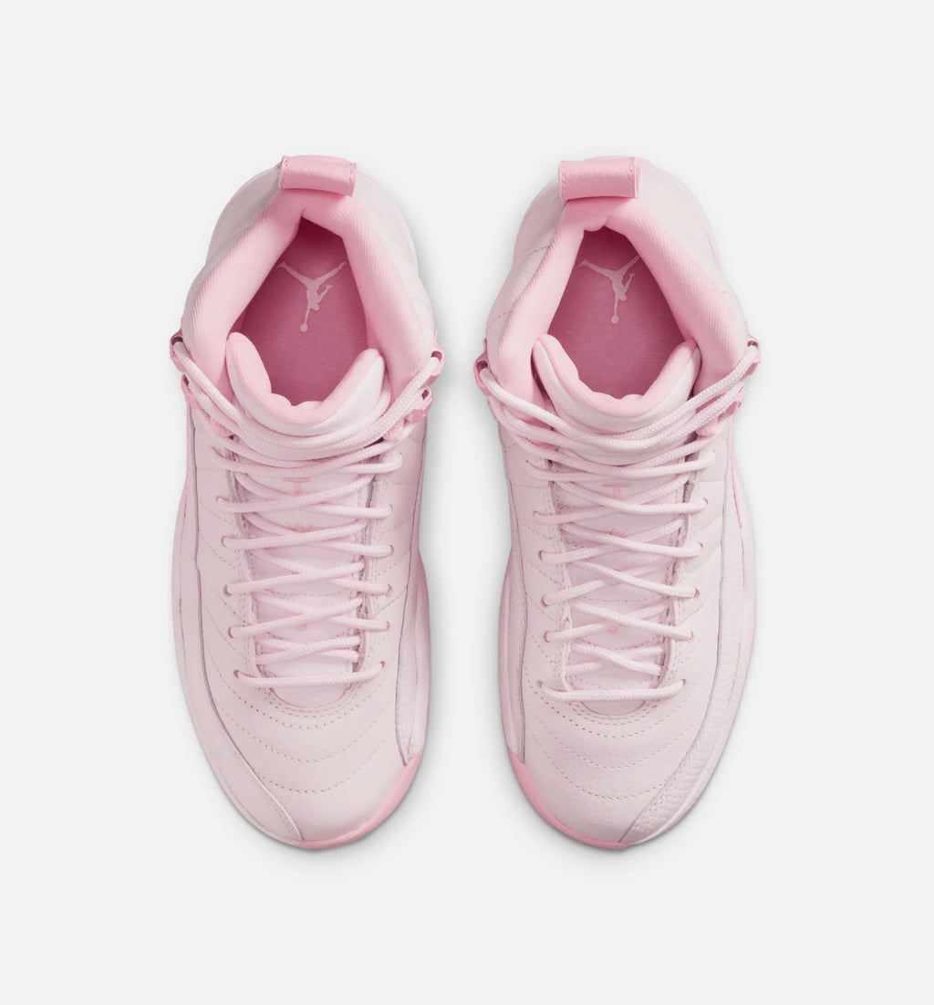 Air Jordan 12 Retro Pearl Pink Grade School Lifestyle Shoe Pearl Pink Medium Soft Pink
