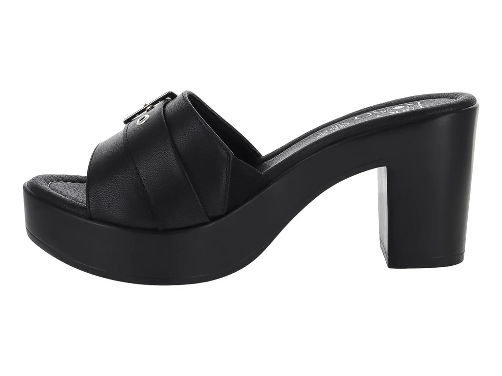 Zapatillas Luna Rosa Negro para Mujer