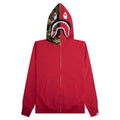 1st Shark Full Zip Hoodie Red