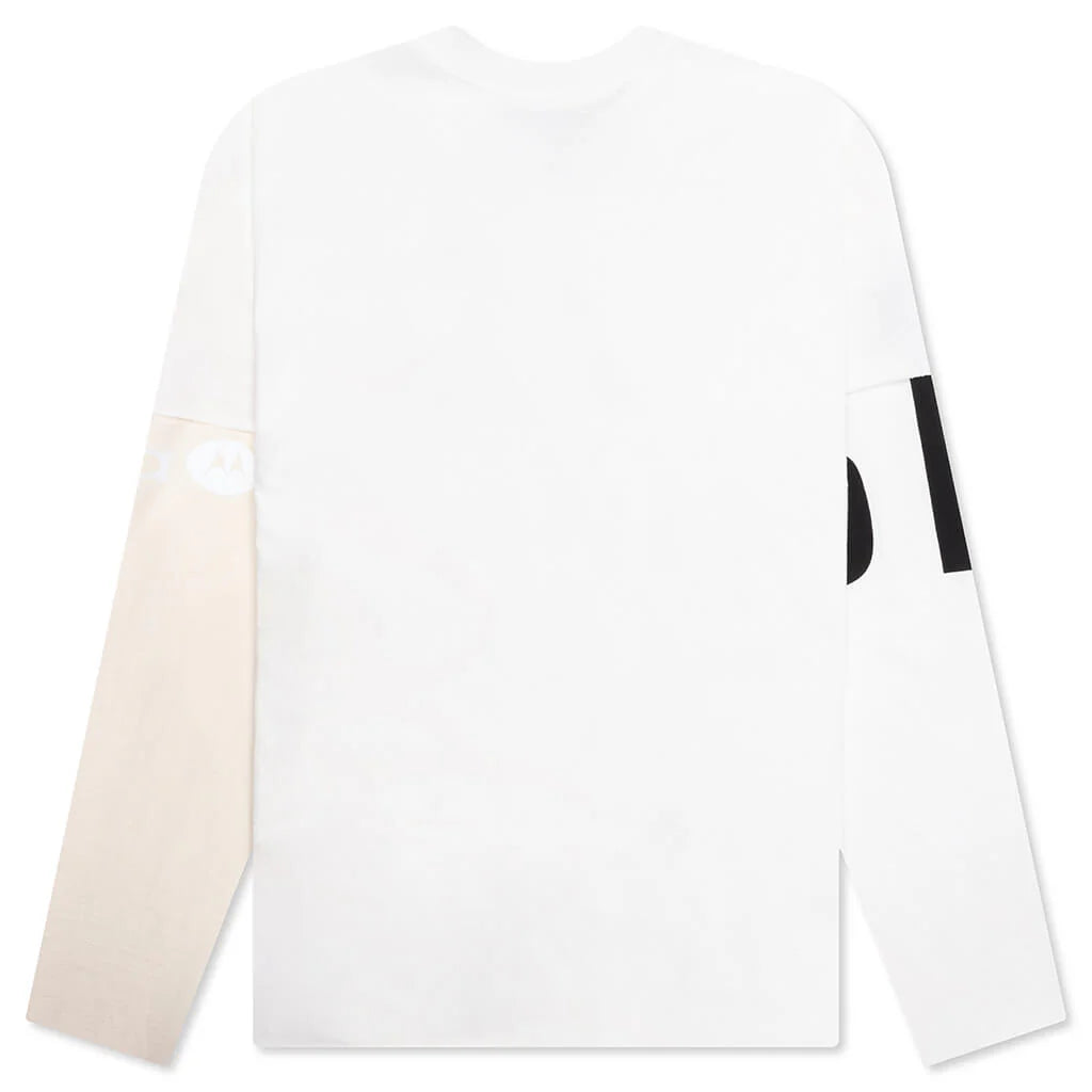 Online Graphic L S Tee White