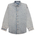 Monogram Shirt Blue Beige