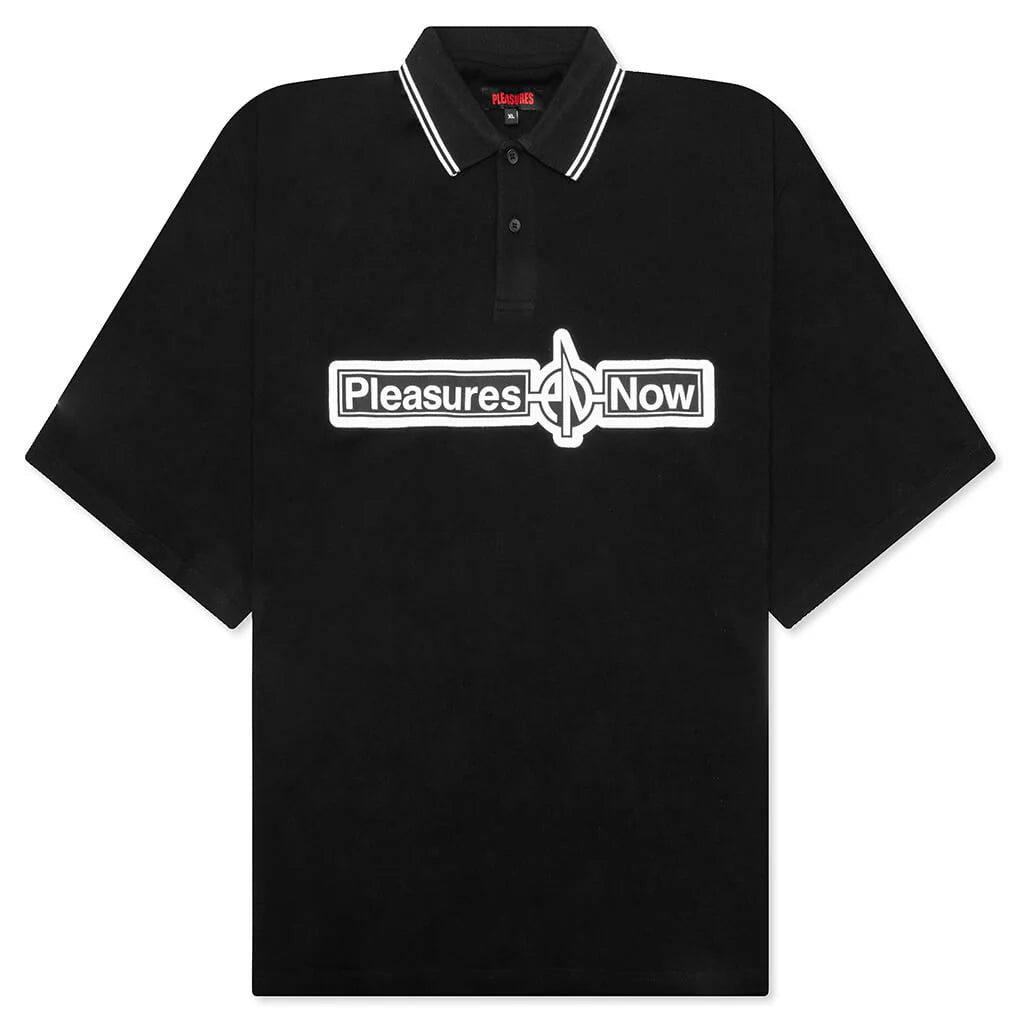 Pn Boxy Polo Black