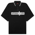 Pn Boxy Polo Black