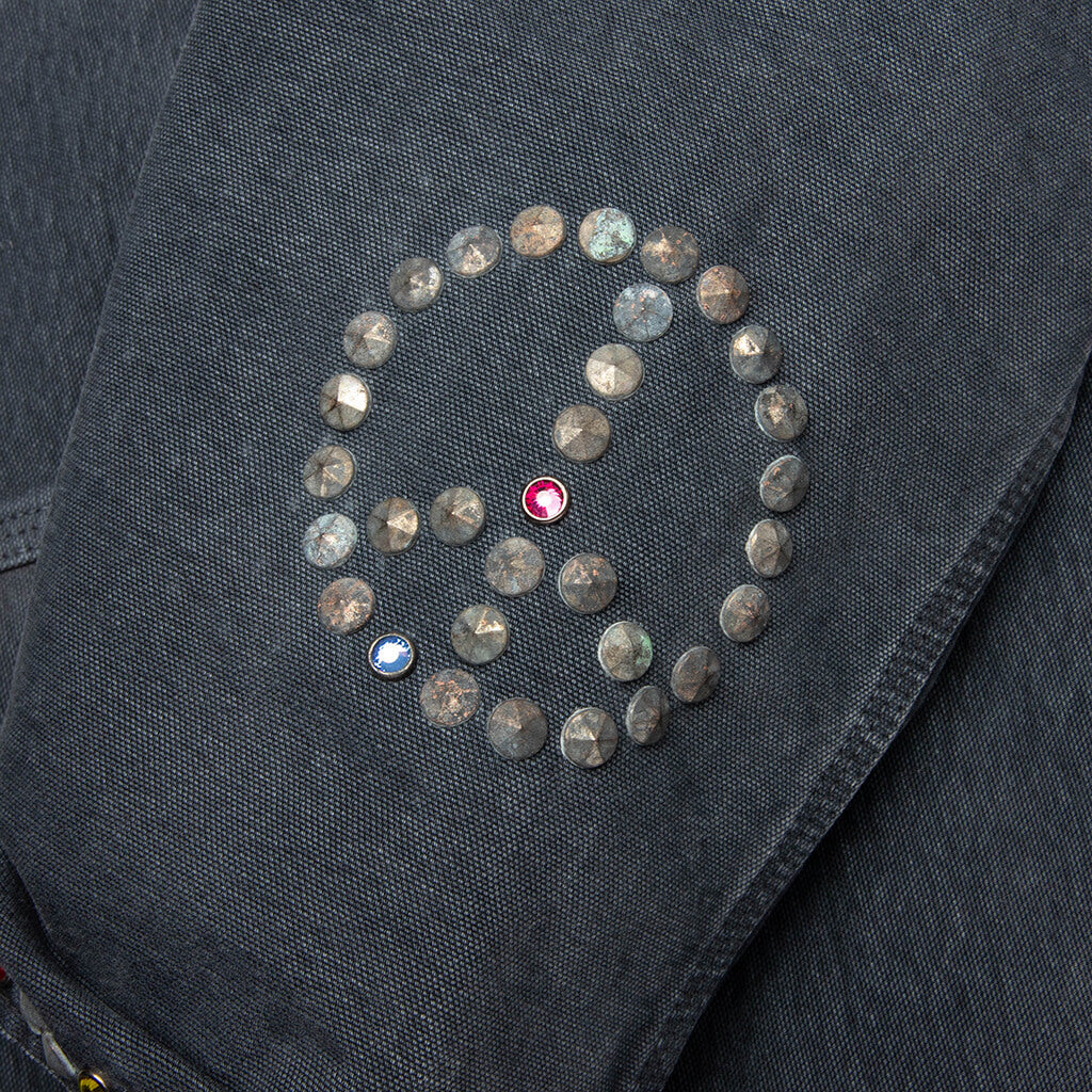 Satoshi 9 To 5 Work Jacket Washed Black