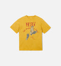 Alive Short Sleeve Tee Mens T Shirt Yellow