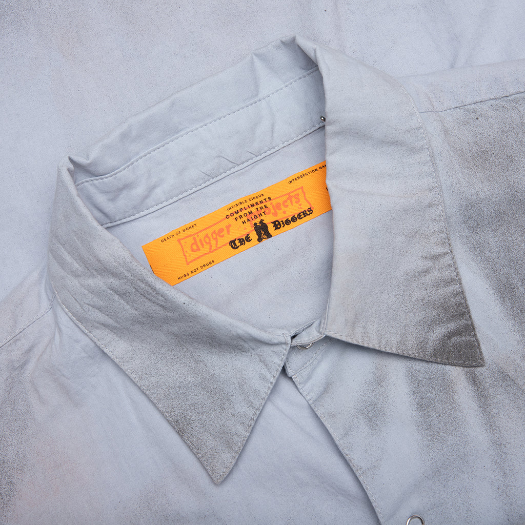 House Of Richard Mechanic Shirt Baby Blue