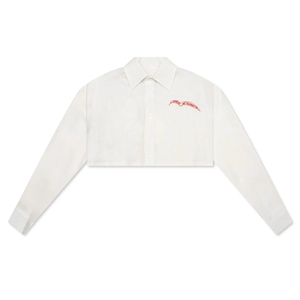 Womens Marni x No Vacancy Inn Shirt Limestone