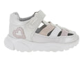 Sandalias Coqueta Color Perla para Niña