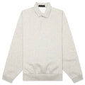 L S Polo Light Heather Grey