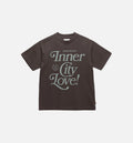Inner City Love Tee Mens T shirt Black