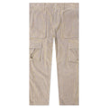 Corduroy Logo Cargo Pants Beige Wash