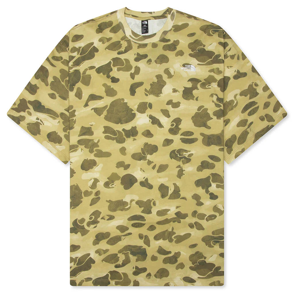 TNF Essential Simple Dome Oversized Tee Cedar Heritage Print