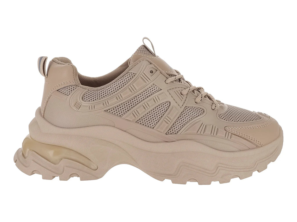 Tenis ATOK Chunky Color Khaki para Mujer