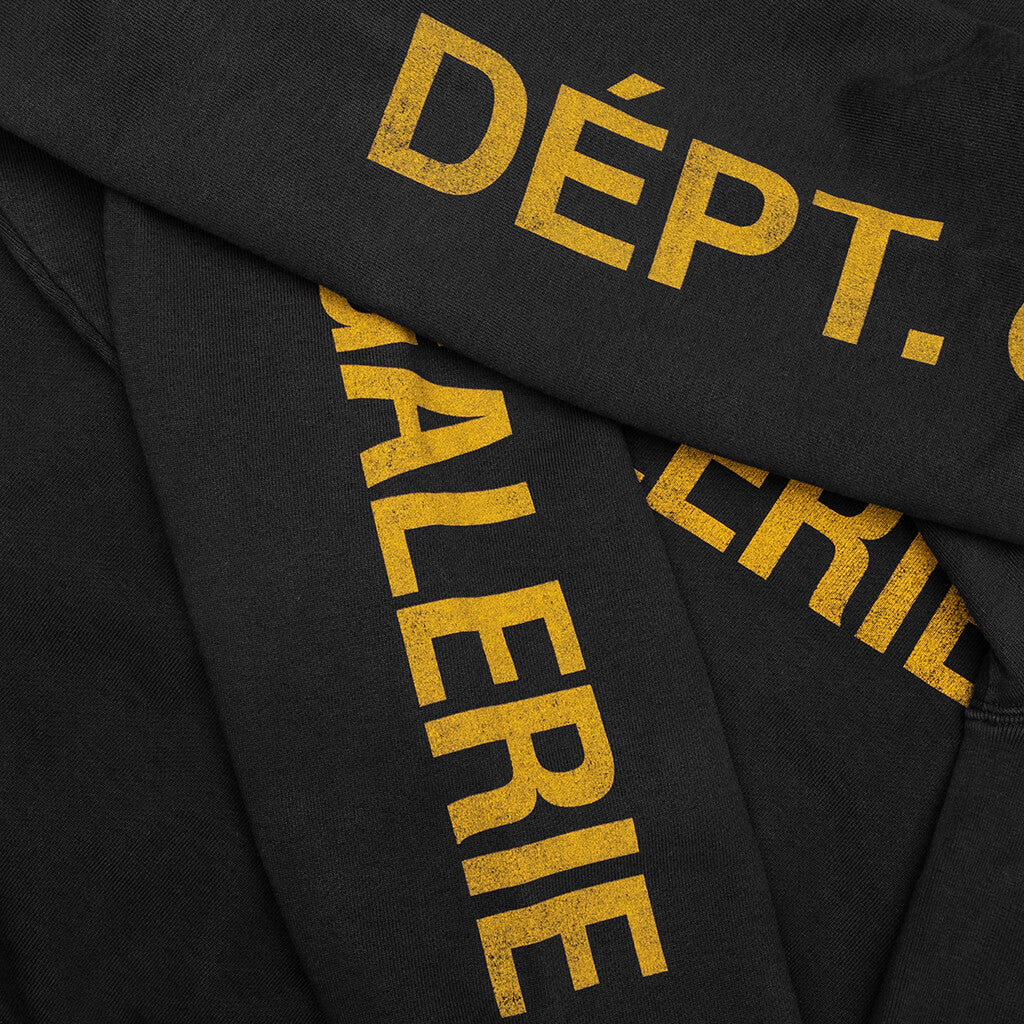 Dept De La Galerie Hoodie Black